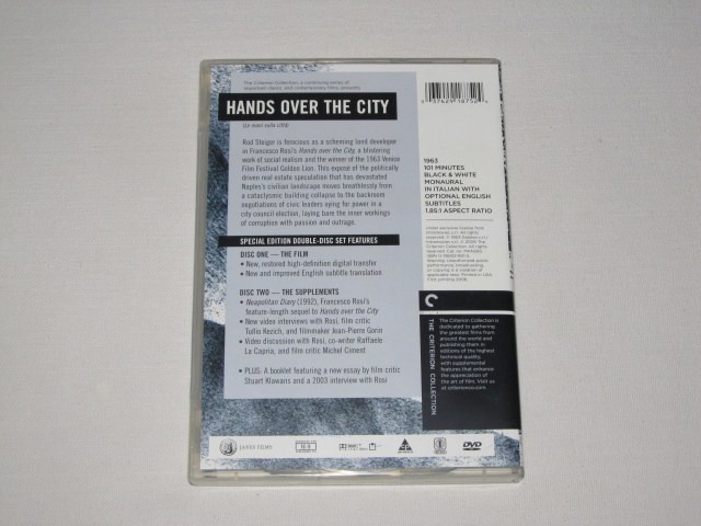 Screen capture from Hands over the City