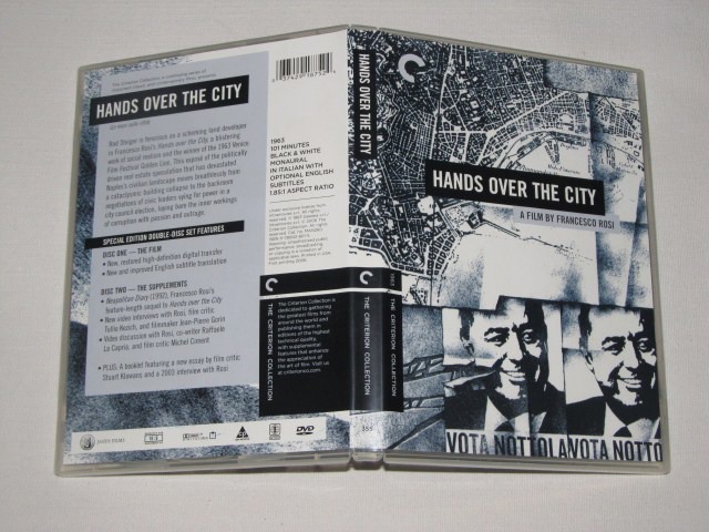 Screen capture from Hands over the City