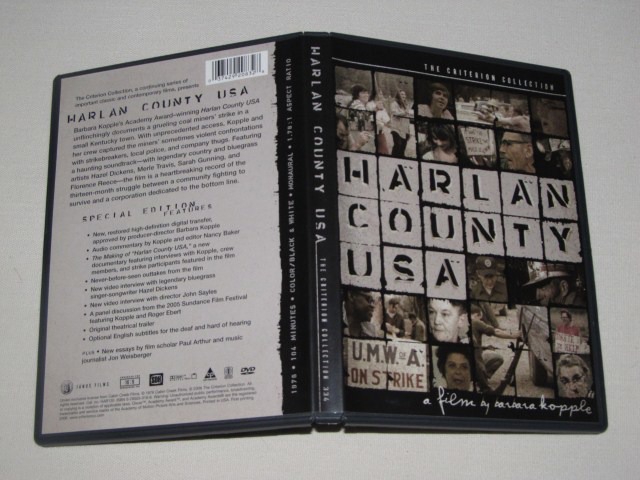 Screen capture from Harlan County USA