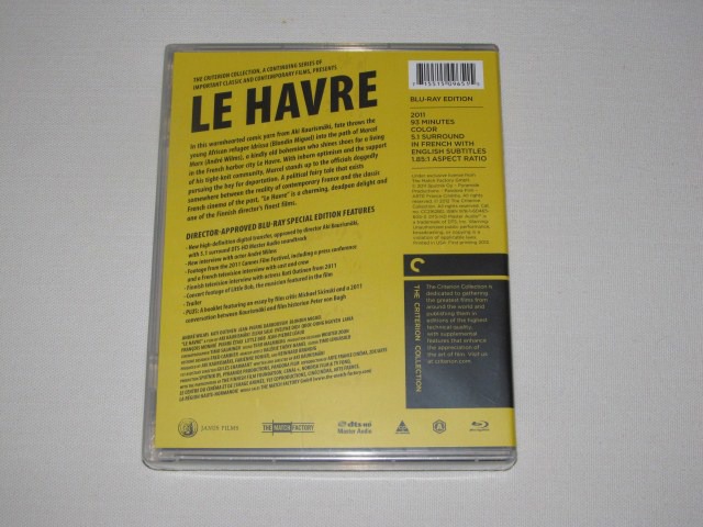 Screen capture from Le Havre