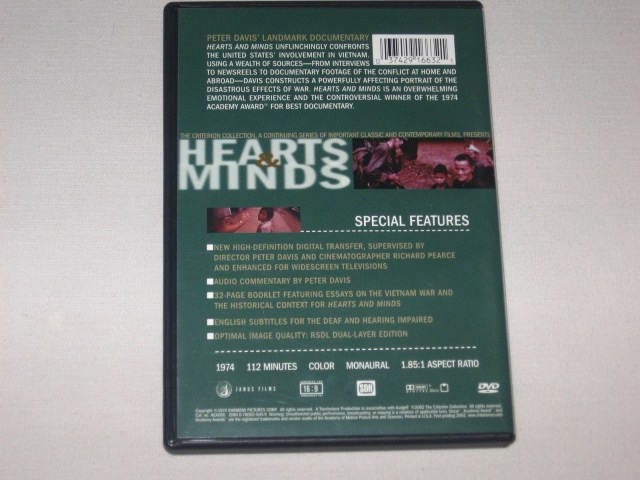 Screen capture from Hearts and Minds