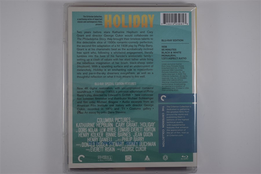 Screen capture from Holiday