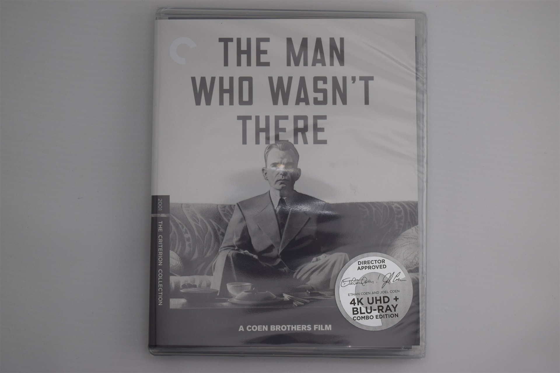 Screen capture from The Man Who Wasn't There