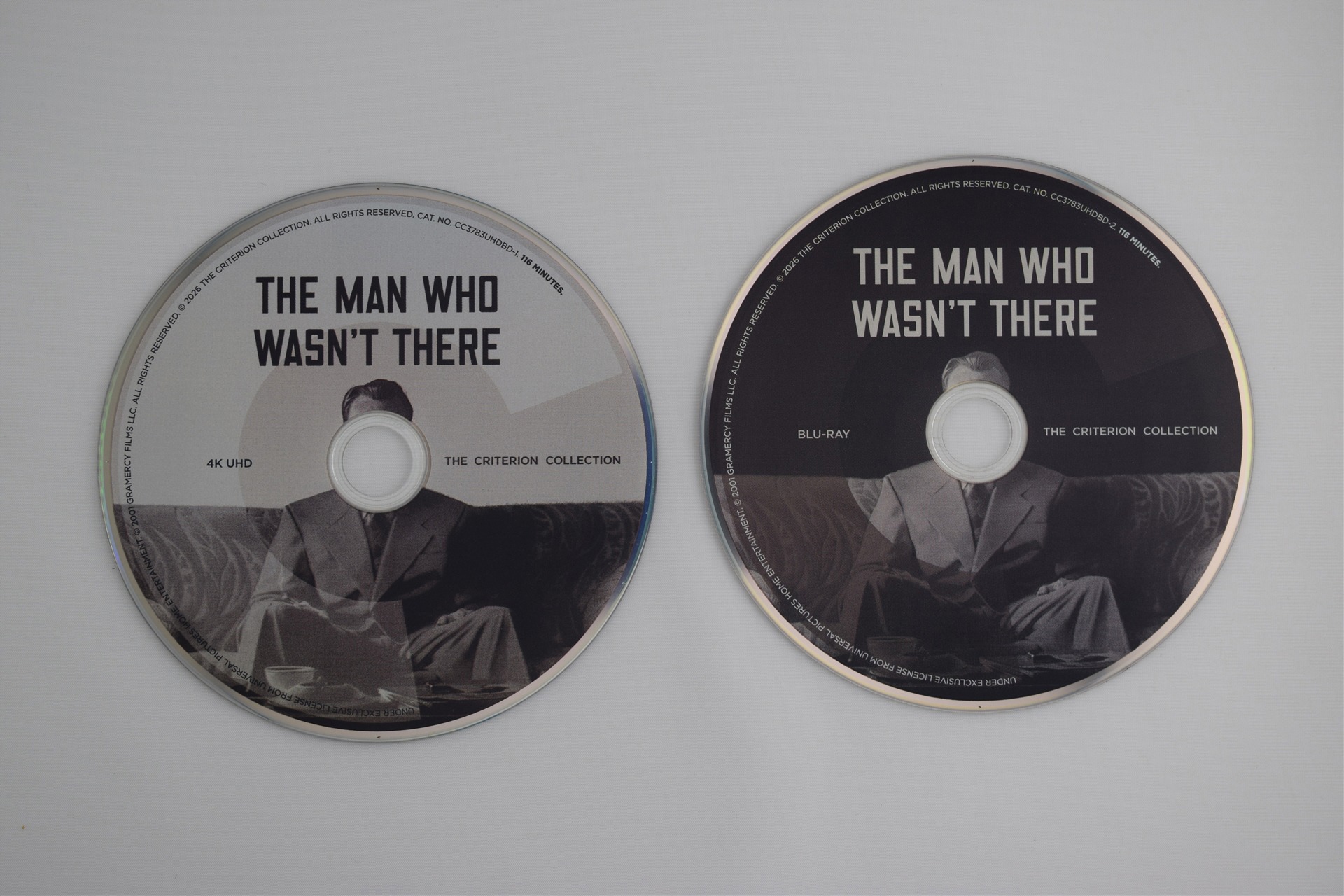 Screen capture from The Man Who Wasn't There