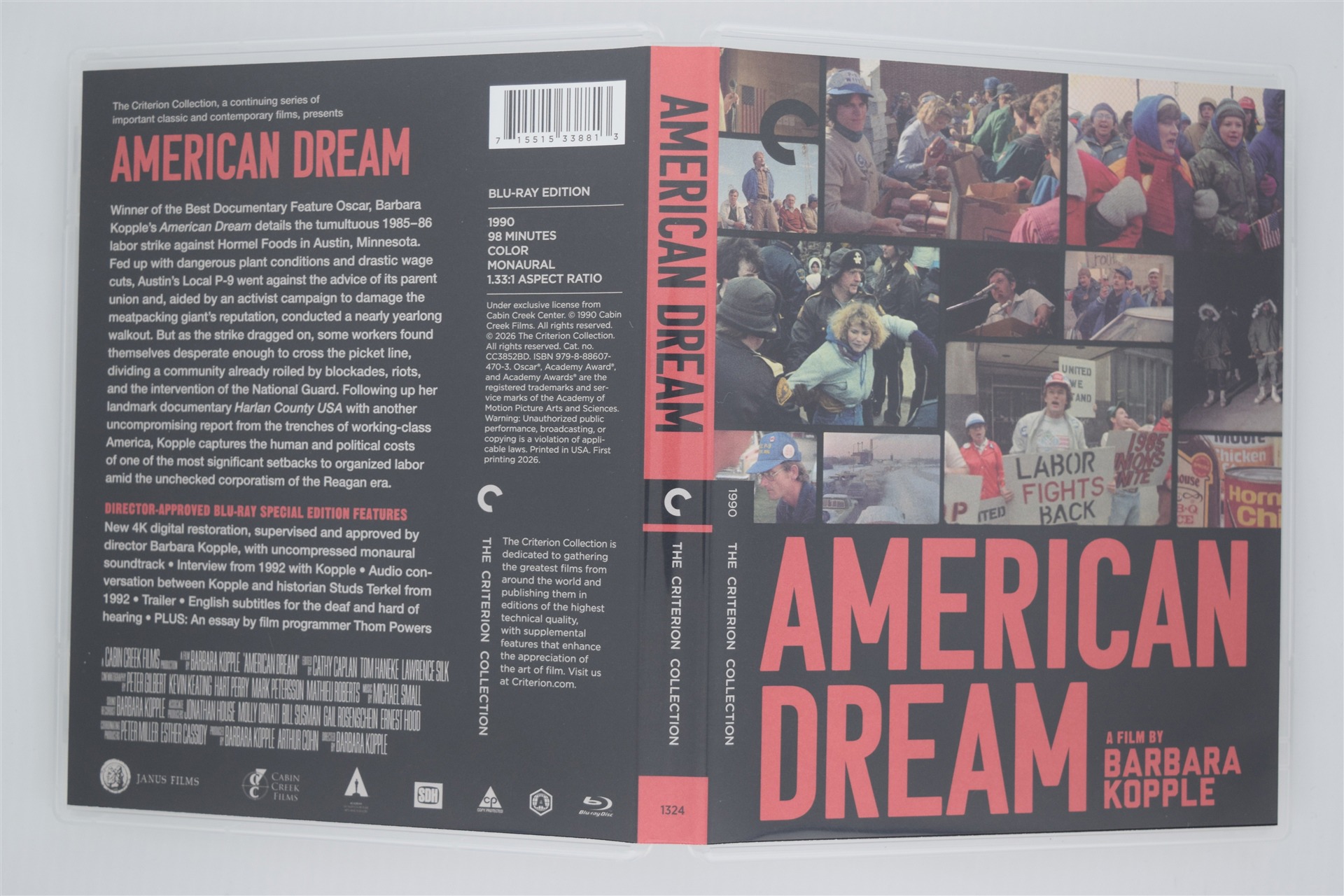 Screen capture from American Dream