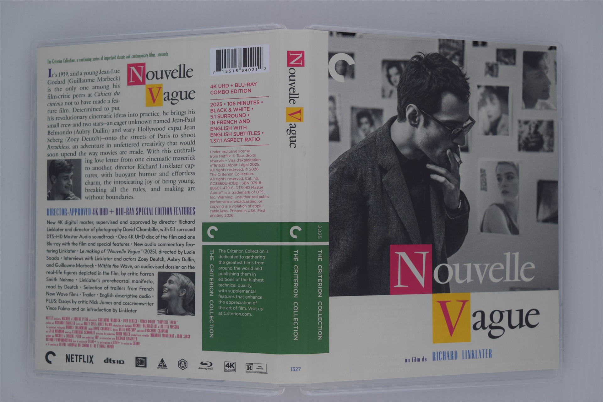 Screen capture from Nouvelle Vague