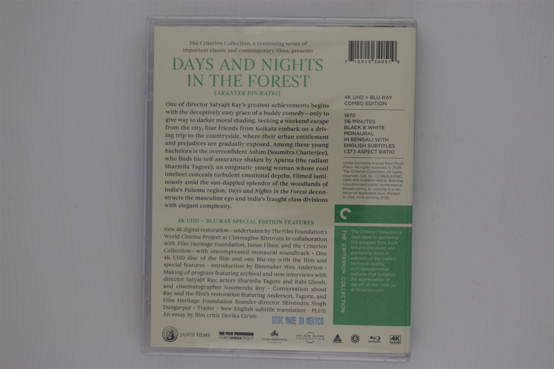 Screen capture from Days and Nights in the Forest