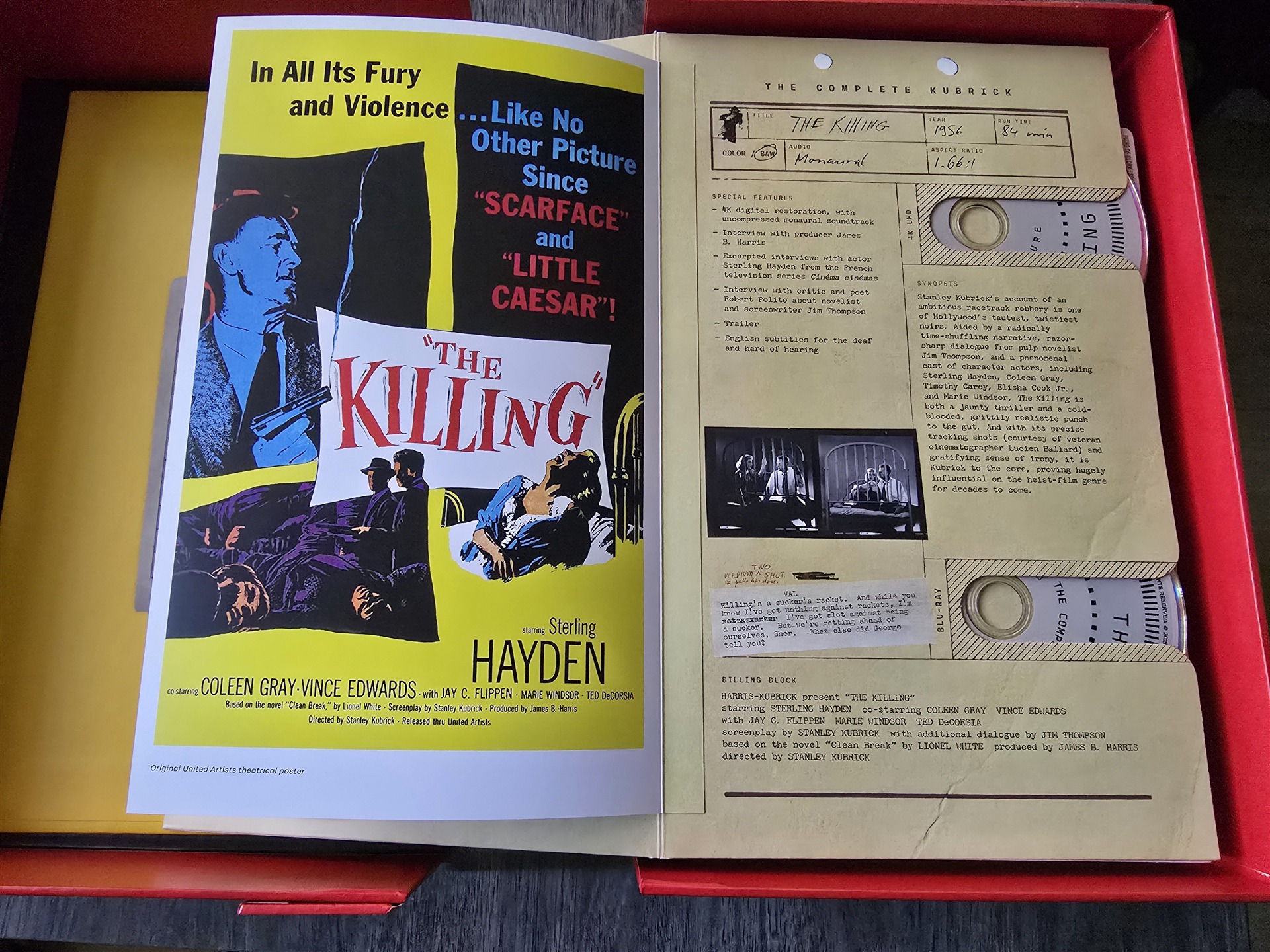 Screen capture from The Complete Kubrick