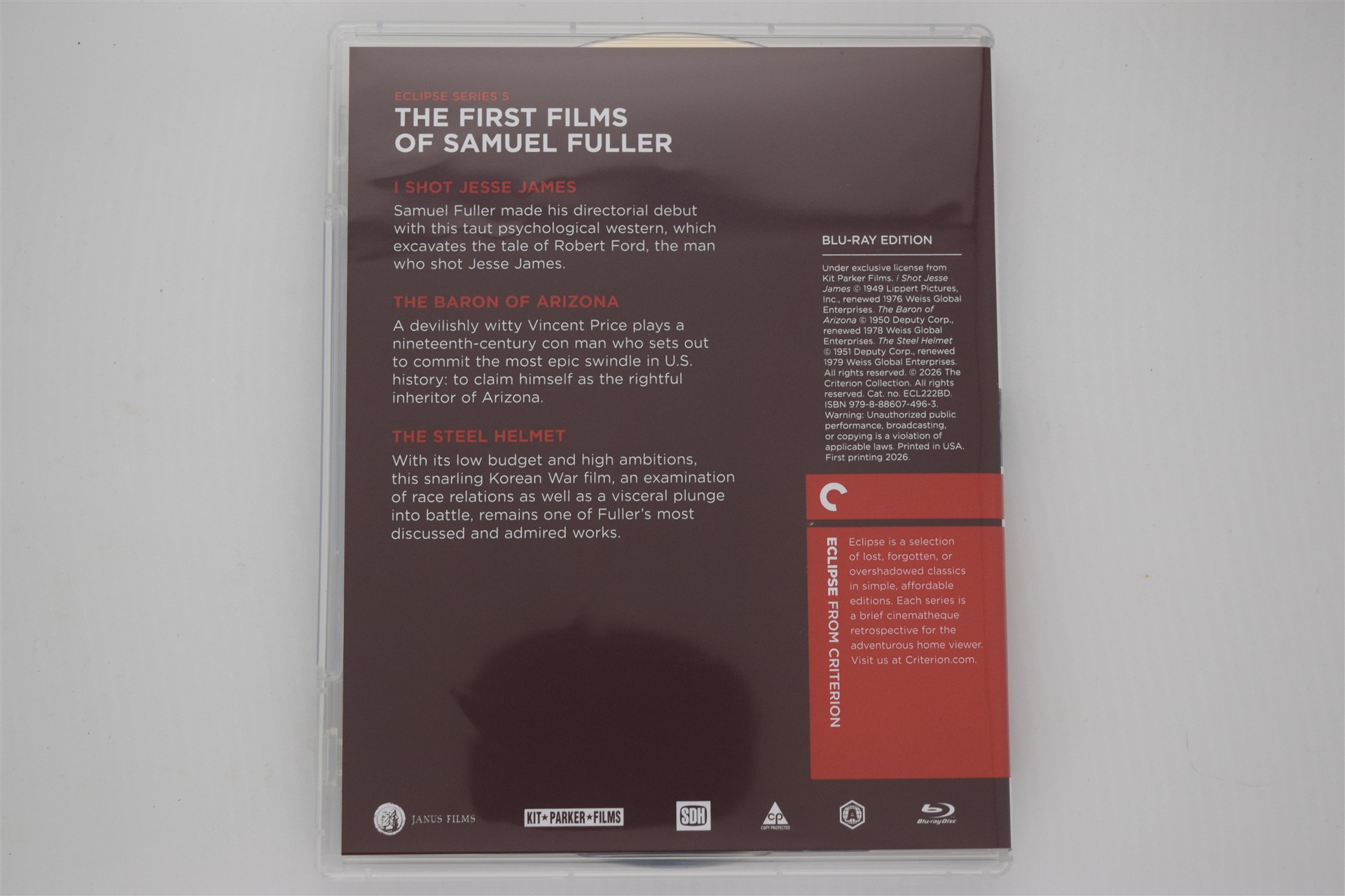 Screen capture from The First Films of Samuel Fuller