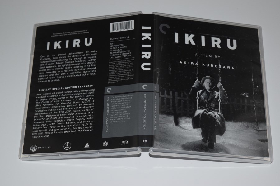 Screen capture from Ikiru