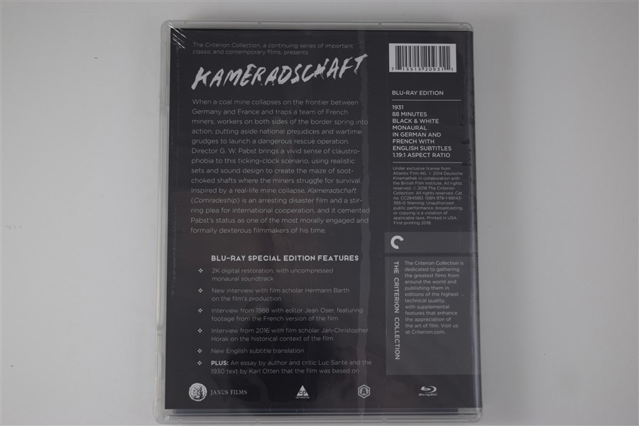 Screen capture from Kameradschaft