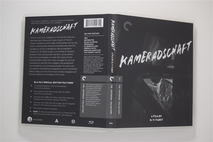 Screen capture from Kameradschaft