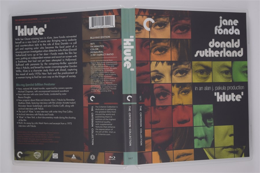 Screen capture from Klute