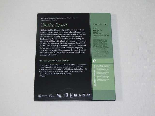 Screen capture from Blithe Spirit