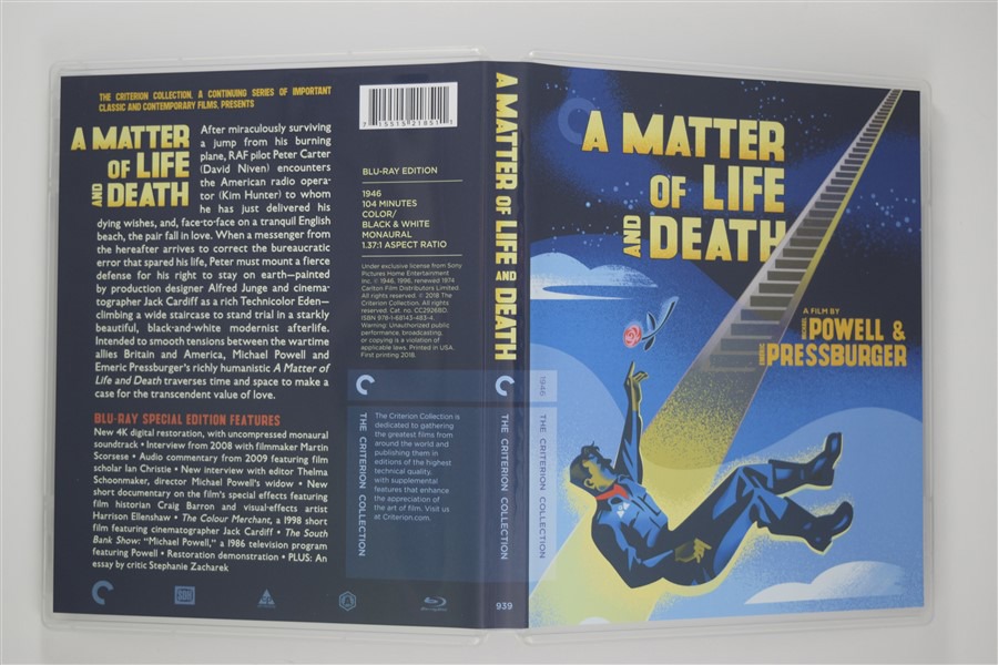 Screen capture from A Matter of Life and Death