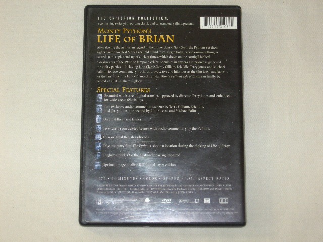 Screen capture from Monty Python's Life of Brian