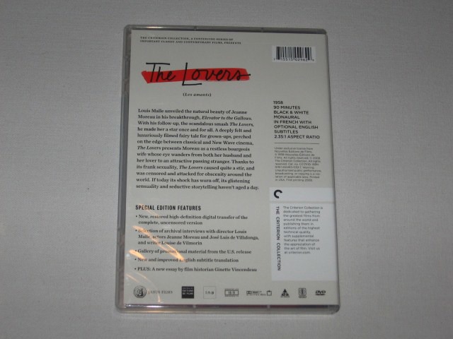 Screen capture from The Lovers
