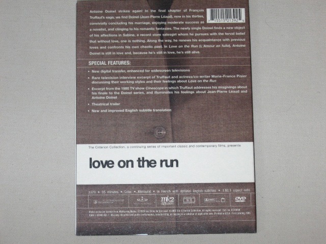 Screen capture from Love on the Run
