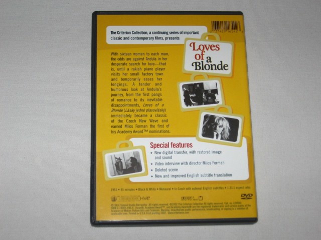 Screen capture from Loves of a Blonde