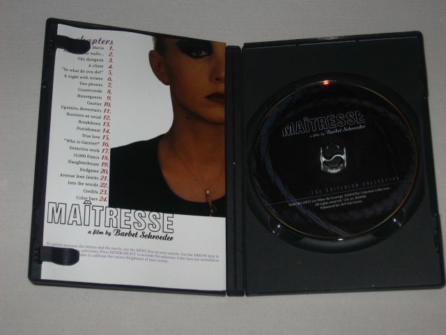 Screen capture from Maîtresse
