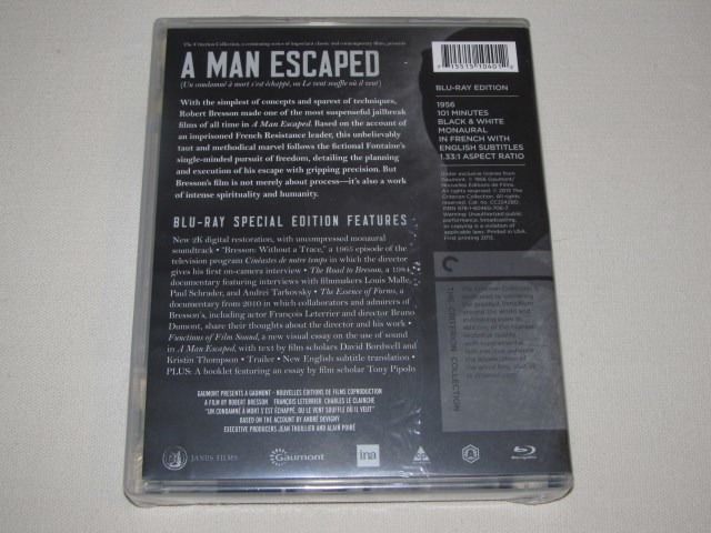 Screen capture from A Man Escaped