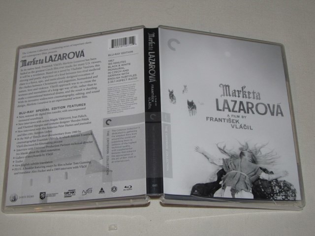 Screen capture from Marketa Lazarová