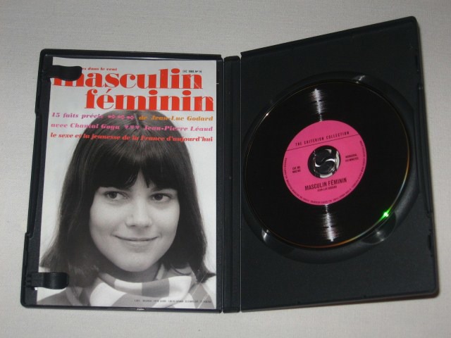 Screen capture from Masculin féminin