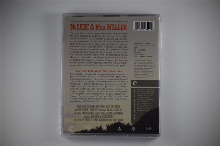 Screen capture from McCabe & Mrs. Miller