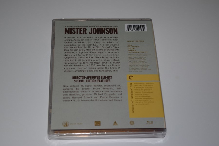 Screen capture from Mister Johnson