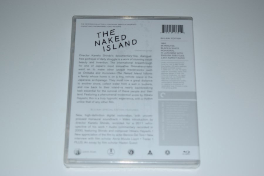 Screen capture from The Naked Island