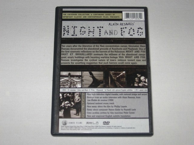 Screen capture from Night and Fog