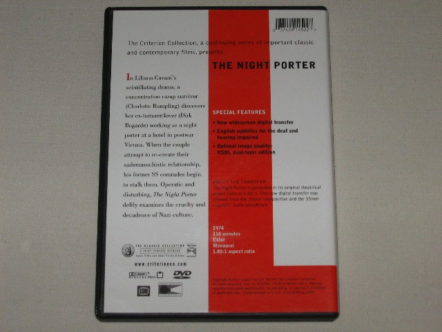 Screen capture from The Night Porter