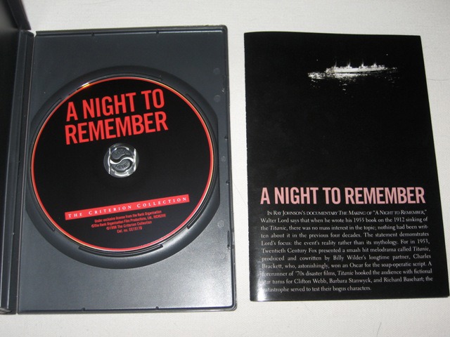 Screen capture from A Night to Remember