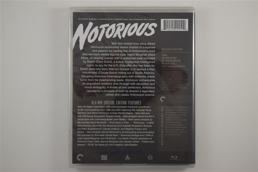 Screen capture from Notorious