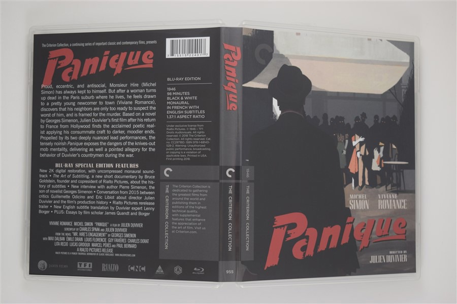 Screen capture from Panique