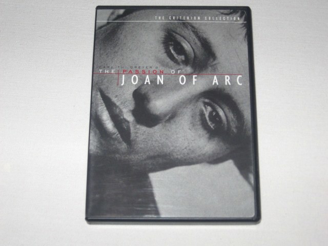 Screen capture from The Passion of Joan of Arc