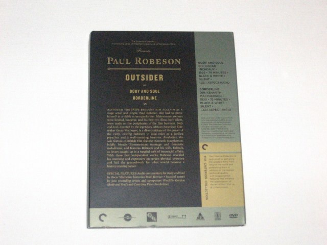 Screen capture from Paul Robeson: Outsider