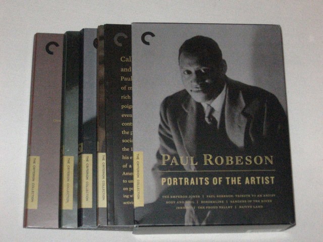 Screen capture from Paul Robeson: Portraits of the Artist