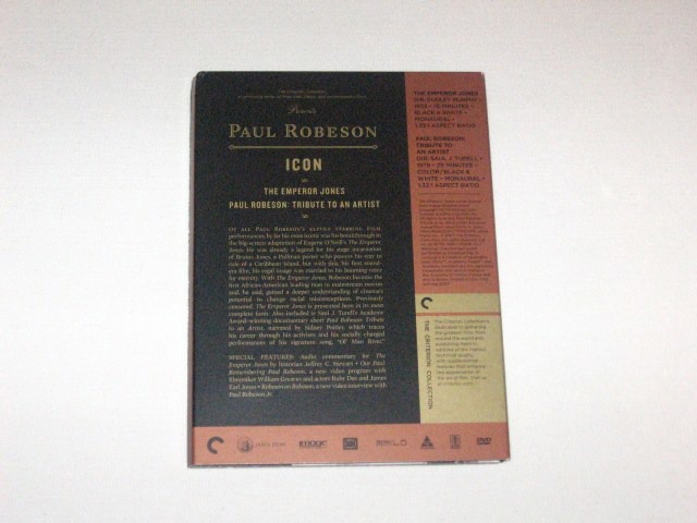 Screen capture from Paul Robeson: Portraits of the Artist