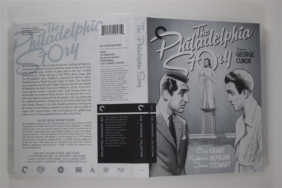 Screen capture from The Philadelphia Story