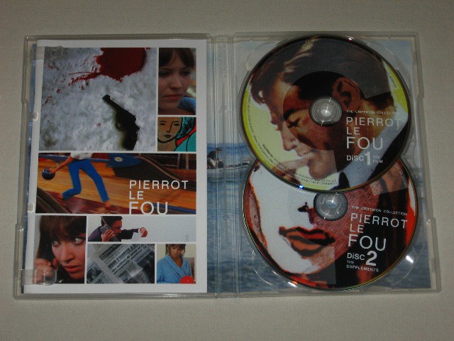 Screen capture from Pierrot le fou