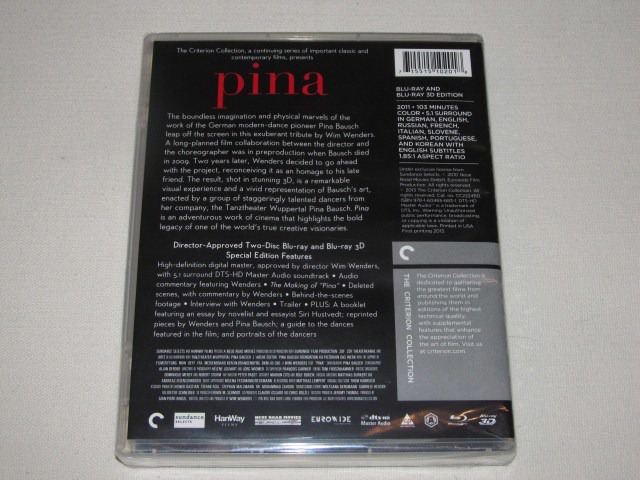 Screen capture from Pina