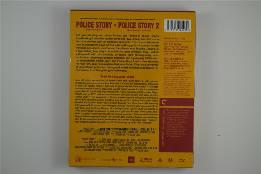 Screen capture from Police Story/Police Story 2