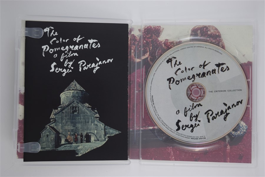 Screen capture from The Color of Pomegranates