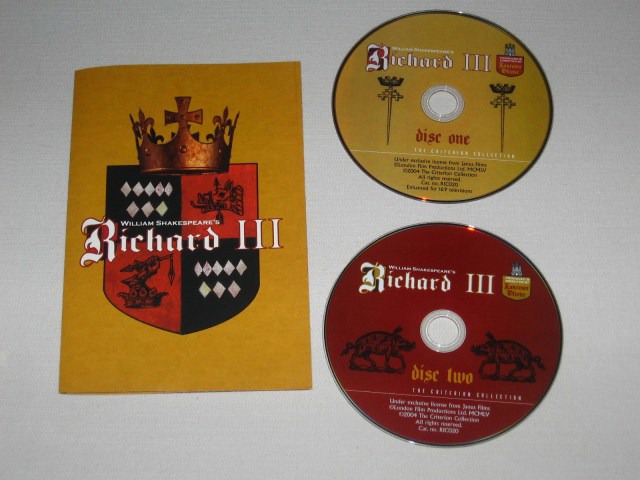 Screen capture from Richard III