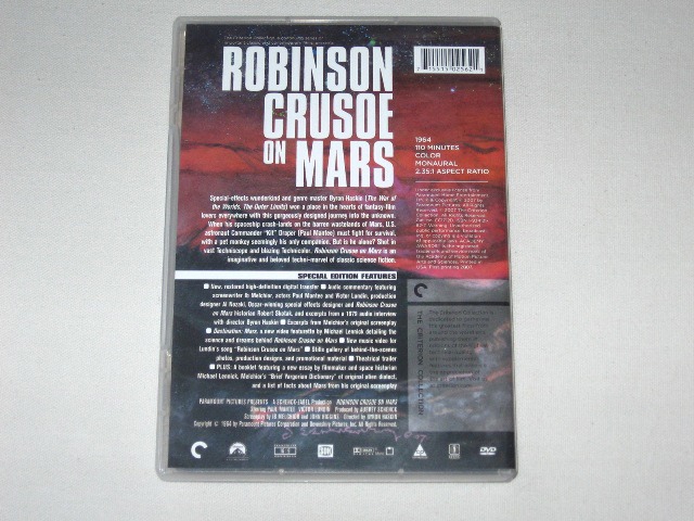 Screen capture from Robinson Crusoe on Mars