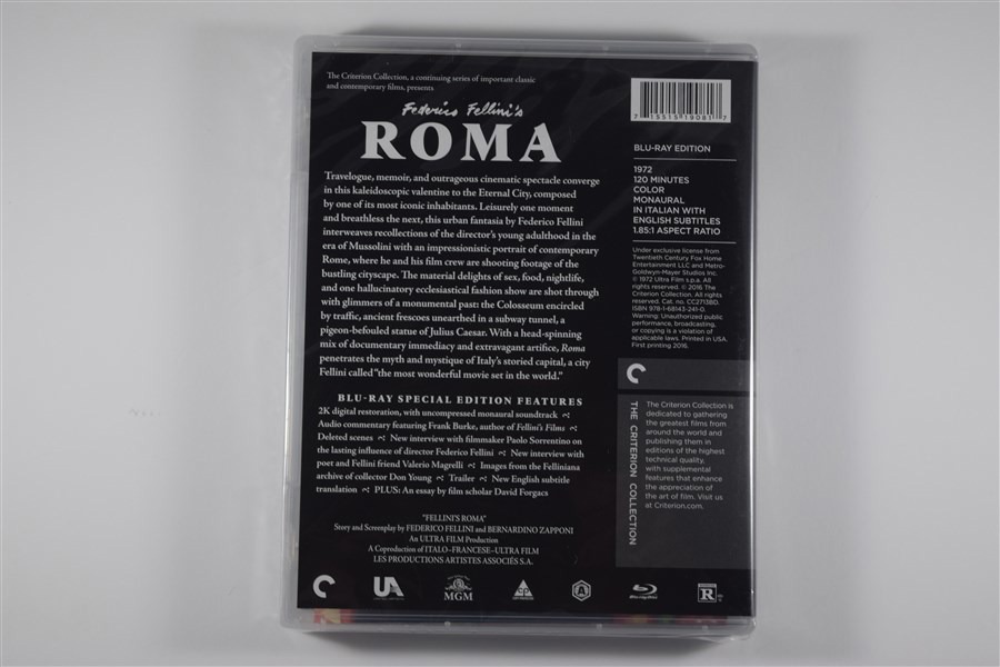 Screen capture from Roma