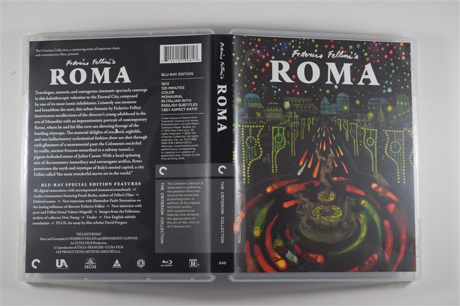 Screen capture from Roma