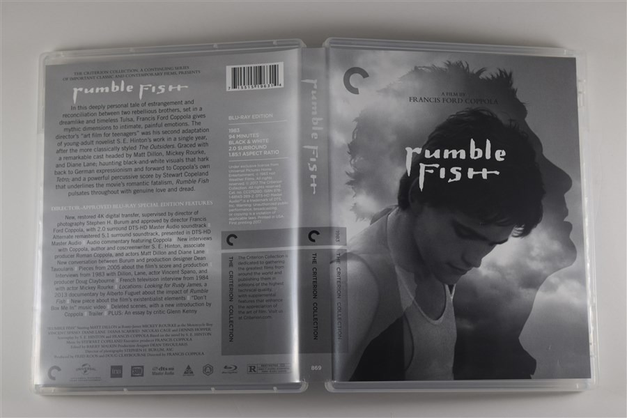 Screen capture from Rumble Fish