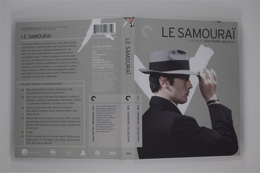 Screen capture from Le samouraï
